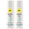 pjur WOMAN Nude - Gel lubrificante naturale a base d'acqua - senza conservanti né parabeni - apposito per donna (30ml) (Confezione da 2)