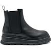FRAU 86N3 A/I scarpe donna beatles stivaletti tronchetti stivale zeppa pelle