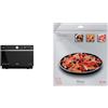 Whirlpool Microonde a libera installazione MWSC 9133 SB Supreme Chef Termoventilato combinato & AVM305 Piatto Crisp grande per forno a microonde
