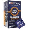 CONTROL EasyWay Finissimo Original preservativi sottili con linguetta per indosso rapido - 24 profilattici