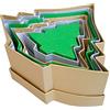 folia 3609 - Set di 6 scatole Regalo Natalizie, Colori e Dimensioni assortite, Multicolore