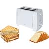 dictrolux Tostapane per toast piastra tostiera tosta pane con espulsione automatica tost