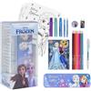 Cerdà Frozen Set Cartoleria Con Pennarelli Colori Bambini colorare principesse Disney