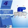 AR Rubinetto tubo 1/4" con tubo 1/4" per osmosi inversa ON - OFF