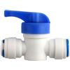 AR Rubinetto tubo 1/4"con tubo1/4" per osmosi inversa ON - OFF