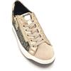 Igi & Co Igi e co 6669677 sneaker pelle leopardato-oro pelle scamosciata beige cerniera