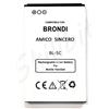 BATTERIA PER BRONDI AMICO SINCERO BIGFP600AB NOK N70 BL-5C W3 W13 1100 mAh NUOVA