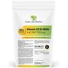 Green Labs Nutrition Vitamina D3 10000 UI + K2 MK7 compresse da 200 mcg Supporto immunitario