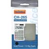 Nikoffice Calcolatrice Tascabile Nikoffice CH-265 12 Cifre Display Grande LCD Dual Power