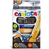 Carioca Tempera Solida Metallic in Stick Carioca Temperello Metallic Box 6 Colori Misti