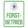 HSK Cartello con ventosa per parabrezza - funzionamento forestale - 308031/1