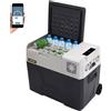 VEVOR Frigorifero Portatile 40L Elettrico 45W Caldo Freddo per Auto da Campeggio