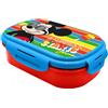 Disney Contenitore Portapranzo con Posate Ermetico Box Portamerenda Scuola Bambini