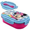 Disney Contenitore Portapranzo con Posate Ermetico Box Portamerenda Scuola Bambini