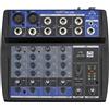 WHARFEDALE PRO CONNECT 802 USB mixer professionale 6canali x live karaoke studio