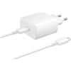 SAMSUNG Caricabatterie 45W cavo Originale per Galaxy S22 ULTRA 5G PLUS S22+
