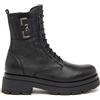 NeroGiardini Stivaletti Nero Giardini Anfibi donna in pelle I411949D Nero