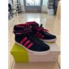 adidas Sneakers alte Adidas Neo Daily Twist Mid Camoscio blu e rosa 36 SUPER SCONTO