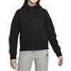 Nike Felpa da Ragazza con Cappuccio e Zip Tech Fleece Nera Codice FD2979-010