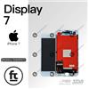 APPLE DISPLAY IPHONE 7 BIANCO ORIGINALE RIGENERATO SCHERMO LCD TOUCH INCELL