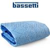 Bassetti Copriletto trapuntato matrimoniale primaverile trapuntino Bassetti Geo Mat blu