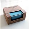 Guzzini Re-Generation contenitore quadrato plastica riciclata azzurro 1 Lt v465