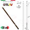 OTLAV CATENACCIO A LEVA 50 cm PALETTO BRONZATO A INCASSO X PORTA PORTONE LEGNO ART.260