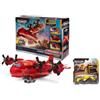 Micro Machines BUNDLE MICRO MACHINE CARGO TRANSPORTER + SET 3 VEICOLI CONSTRUCTION