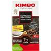 Kimbo Caffè KIMBO 90 cialde Universali ESE 44 ESPRESSO NAPOLETANO FORMULA BAR 6x15