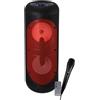 KARMA HPS T252R diffusore amplificato portatile doppio woofer rosso 200W NUOVO