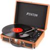 FENTON RP115F BROWN giradischi bluetooth usb a valigetta con altoparlanti NUOVO