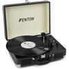 FENTON RP115C giradischi vintage con trazione a cinghia bluetooth altoparlanti