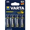 Varta Batteria Stilo Aa Energy Varta 04106 229 414