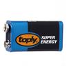 PILA BATTERIA NON ricaricabile 9V 6F22 zinco carbone 1 pezzo ottima qualità
