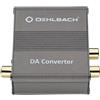 Oehlbach Audio Convertitore DA Converter [Toslink, RCA Digitale - RCA]