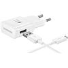 SAMSUNG CARICABATTERIE ORIGINALE FAST CHARGE CON CAVO PER GALAXY A3 A310 A5 2016