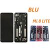 universale LCD DISPLAY TOUCH FRAME BLU per XIAOMI "Mi 8 LITE" MATRICE ORIGINALE