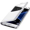 Samsung Custodia Originale GALAXY S7 EDGE S View Flip Cover Finestra a libro wht