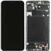 Samsung LCD Schermo Vetro Display Touch screen Galaxy A71 A715F Originale nero
