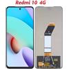 universale LCD DISPLAY PER XIAOMI "REDMI 10 4G" "REDMI 10 PRIME" SCHERMO NERO TOUCHSCREEN