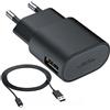 NOKIA CARICABATTERIE AC-50E NERO CON CAVO PER ASHA 310 311 501 502 503 C2