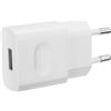 HUAWEI CARICABATTERIE ORIGINALE HW-050100E01 USB BIANCO PER P10 LITE P20 LITE P8