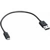 NOKIA CAVO ORIGINALE CA-189CD 10CM MICROUSB NERO PER N78 N79 N8 N81 N810 N82 N85