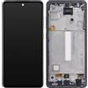 Samsung LCD Originale Schermo Vetro Display Touch Galaxy A52 5G A526B A525F nero