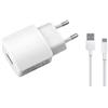 HUAWEI CARICABATTERIE ORIGINALE HW-050100E2W + CAVO MICROUSB PER P10 LITE P8