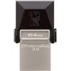 KINGSTON PENDRIVE USB MICRODUO USB MICROUSB 3.0 64GB FLASH MEMORY DRIVE STICK