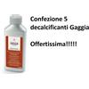 Gaggia DECALCIFICANTE GAGGIA, flacone 250ml x 5 pezzi,velasca,magenta,viva,intuita