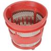 Moulinex Filtro rosso maglie grosso per estrattore della MOULINEX ZU258D MS-650595