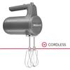 KitchenAid 5KHMB732EDG Grigio Antracite Sbattitore Elettrico senza fili 7 veloci