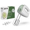 IMETEC Sbattitore elettrico Mixer 500 Watt colore Bianco Verde - 7485 Crea&Crema